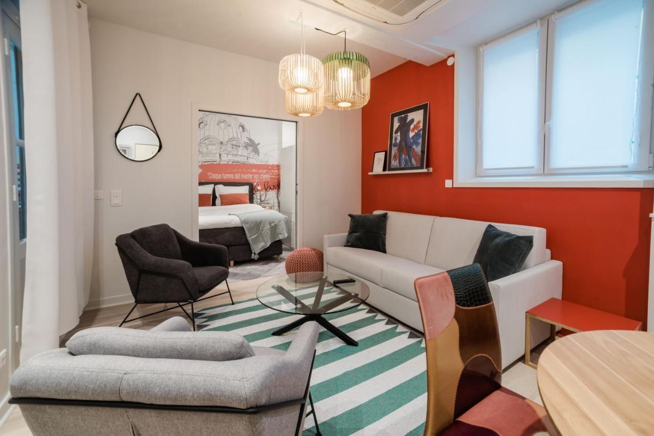 Suite Sartre : Au Coeur De La Rive Gauche, Neuf, Design, 2/4 Personnes París Exterior foto
